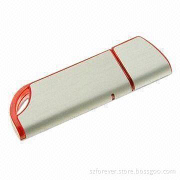 Plastic USB Flash Drive, Logos Printed Free, 1 to 64GB Capacity, CE, RoHS and FCC Marks